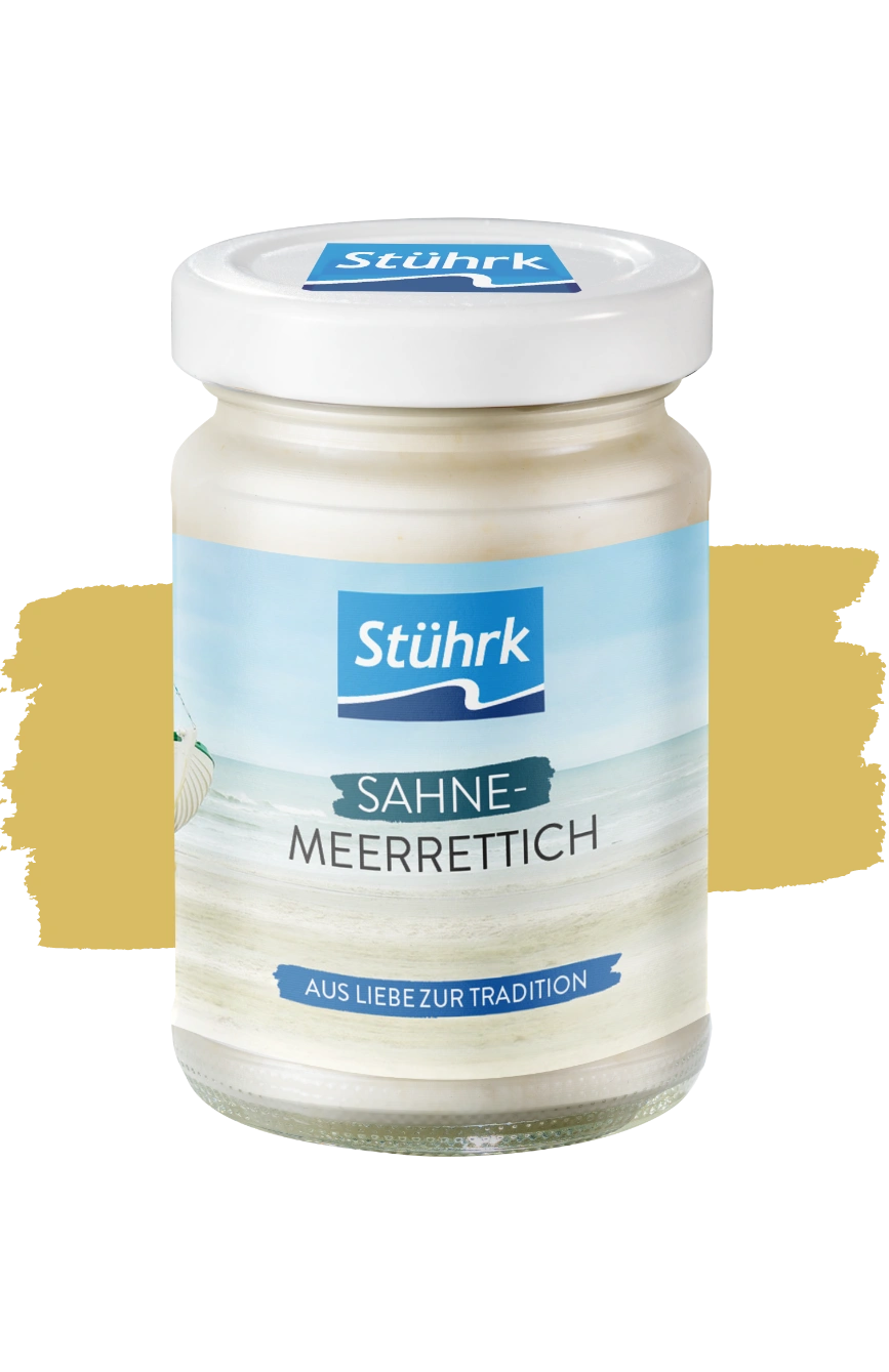 Sahne-Meerrettich von Stührk: Cremig und Scharf